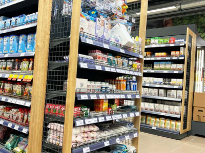 Shop shelves in Salaspils 6